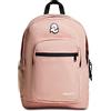 Invicta Zaino JELEK PLAIN, Rosa - Scuola e Tempo Libero - Doppio Scomparto - Tasca Porta Pc - Eco Material