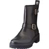 Timberland Carnaby Cool Biker Boot, Stivale alla Caviglia Donna, Nero Corvino, 38.5 EU