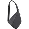 Cozary Borsa a Tracolla Antifurto,Borsa Tracolla Zaino Monospalla Uomo,Crossbody Bag Sling Bag Borsa da Petto Marsupio uomo tracolla Impermeabile Borse a spalla per Uomo Donna