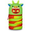 Mitama Portapenne Scuola Allungabile Bambini - Astuccio Multicolore Dragon - Apertura con Zip, Salva Spazio