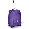 Invicta Trolley Scuola Benin Solid, Viola, 2 in 1, Con Spallacci Uso Zaino, Tasca porta Borraccia e Porta Laptop, Scuola & Viaggio, Ragazzi