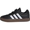 adidas VL Court 3.0 Hook And Loop Shoes Kids, Sneaker Unisex - Bambini e Ragazzi, Core Black Cloud White Core Black 154, 29 EU