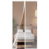 WENT Zanzariera Magnetica per Porte, Varie Taglie, Versione aggiornata, 135x230 cm, Tenda Zanzariera, Maglia Fine, Adatto per balconi, cantine, camere da letto e porte scorrevoli, Strisce Bianche