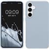 kwmobile Custodia Compatibile con Samsung Galaxy A55 5G Cover - Back Case per Smartphone in Silicone TPU - Protezione Gommata - blu chiaro matt