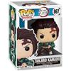 Funko Pop! Animation: Demon Slayer - Tanjiro Kamado- Figura in Vinile da Collezione - Idea Regalo - Merchandising Ufficiale - Giocattoli per Bambini e Adulti - Anime Fans