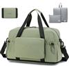 SPAHER Estensibile Borsone da Viaggio 55x40x23 Lufthansa Wizzair Bagaglio a Mano Pieghevole Borsa da Palestra Sportiva Weekend Grande Impermeabile per Aereo Piscina Travel Bag con Borsa da Toilette