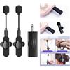 Lavalier Lapel Mic Microfono Lavalier Wireless Per Vlog Youtubes Live