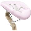 Stokke Newborn Set Stokke Nomi, White/Grey Pink - Include una cintura di sicurezza a 5 punti e un set di tessuti reversibili e lavabili - Compatibile con tutte le sedie Stokke Nomi