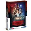 Clementoni 1-1000 teile Stranger Things Puzzle, Multicolore, 1000 pezzi verticale, 39542