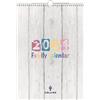 Collins Debden Collins Brighton Calendario da parete 2024 per la famiglia, planner e organizer per ufficio, lavoro, personale e casa, da gennaio a dicembre 2024, settimanale, BTFC135-24, formato A3