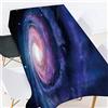 Morbuy Tovaglie Antimacchia Rettangolare,3D Galassia Stellato Stampa Tovaglia Idrorepellente Resistente All'olio Copritavolo per Decorative Cucina Giardino Compleanno (Cielo Stellato Blu,140x140cm)