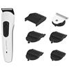 Rowenta TN8931 Multistyle 7 in 1, regolabarba e tagliacapelli, lame in 100% acciaio inox autoaffilanti, Lame progettate per durare 15 anni, autonomia di 60 minuti, Bianco/Nero