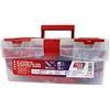 Tayg Kit sistema di livellamento professionale cuneo millimetrato, 1 mm (100 basi, 100 cunei millimetri)