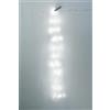 Levitantes Strisce LED 6000 K IP44 da 12 x 1 m, ideali per illuminazione decorativa interna ed esterna, resistente all'umidità.
