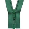 YKK Chiusura lampo a spirale, nylon, n. 152 color smeraldo, lunghezza 71 cm