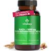 Vitabay NAD+ liposomiale 1000 mg con trans-resveratrolo 600 mg - 90 softgel vegane - alto dosaggio, vegano, testato in laboratorio in Germania - integratore NAD - senza OGM - 45 giorni