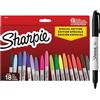 Sharpie Set di pennarelli indelebili | Assortimento di colori in edizione limitata | Punta fine | 18 pennarelli | Set per il ritorno a scuola