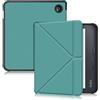 Yiernuo Custodia per Kobo Libra Colour 2024/Libra 2 2021/Vision 6 2021 7 Pollici eReader,Ultra Sottile Cover con Funzione Supporto,Verde
