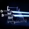 Supporto per spada a quattro strati, supporto per spada laser in acrilico,