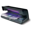 Safescan 50 rilevatore di denaro contraffatto UV che controlla banconote, carte di credito e documenti d'identità, controllo UV per nuove banconote, controllo banconote false con luce UV, macchina per