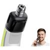 Jorvex Testina di ricambio per naso e orecchie, adatta per OBlade QP2734/QP2824/QP25XX/QP26XX/Pro 360, lama a doppio bordo rotante a 360°, perfetta per accessori per rasoio elettrico, impermeabile