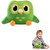 HaOrchid Peluche Gufo Verde, Peluche Gufo Morbido, Peluche Gufo Morbido, Simpatico Peluche Gufo Cartone Animato, Gufo Abbracciabile in Peluche, Bambole Regalo di Compleanno per Bambini