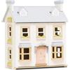 Le Toy Van - H118 - Casa delle bambole Mayberry Manor in legno certificato FSC, 3 anni, per bambina, 2 piani, l 59 x p 35 x h 68 cm, con scala interna, finestre e porte apribili, gioco Montessori