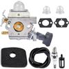 DORFEY Adatto for Bongo 3 Carburatore Bg56 Bg86 Sh56 Sh86 Carburatore 4241-120-0607 Soffiatore 0,23 kg Carburatori Chevette Top Fashion(C1M-S260B Kit)