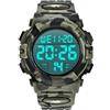 BEN NEVIS Orologio Digitale da Uomo Orologio Sportivo Militare 5ATM Impermeabile Cronografo Militare Orologio da Polso per Uomo