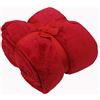 Daunex Coperta Matrimoniale in Morbido Pile 250 x 200 cm - Rosso, 2 Piazze