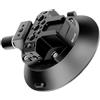 ZEPFJHE Supporto a ventosa per auto con forte portante, diametro 117 mm, per fotocamere e telefoni con porta di espansione multipla