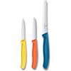 Victorinox Swiss Classic Set 3 Coltelli Verdura, Pomodoro e Pane in Acciaio