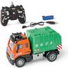 Carson 1:50 Nano City Camion della spazzatura 2,4 GHz - Auto radiocomandata, veicolo RC, autonomia di 40 minuti, giocattolo per bambini, mezzo da cantiere, auto telecomandata