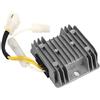 Kuuleyn Regolatore di tensione del motore diesel, regolatore di tensione del generatore, 186F AC 15-35V a DC 13,5V Regolatore di tensione automatico del generatore diesel AVR per generatore con volano a magne
