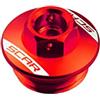 SCAR Tappo Olio Motore Compatibile con HONDA CRF 250R 450R 250RX 18-26 - Rosso