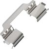 AERZETIX - C74708 - Kit di accessori, pastiglie freno a disco - lato di montaggio asse anteriore