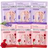 Henjunu 6 paia Maschera Piedi Esfoliante,Maschera Piedi,Peeling Piedi,Trattamento Intensivo Nutriente,Secchi e Screpolati,Rimozione Della Pelle Morta,Desquamazione di Calli,Lavanda+Rosa