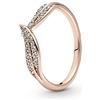 PANDORA -Anello base metal zirconia_cubica Donna, oro rosa, 189533C01