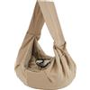 Generic Borsa trasportino per cani di piccola taglia - Borsa reversibile per il trasporto di gatti - morbida tracolla per cuccioli di cane da portare al petto per viaggi all'aperto
