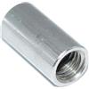Idt Trade Manicotti rotondi M12X50 2 pezzi in acciaio inox A2 con filettatura interna V2A, antiruggine, diametro esterno 15 mm