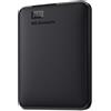 Western Digital WD 4 TB Elements Portable External Hard Drive - USB 3.0, Black 4TB Portatile HDD