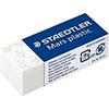 Staedtler - Set di 6 gomme Mars Plastic, Mini, Bianche