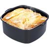 Hapivida Stampo per Torta per Friggitrice ad Aria, Barile Tortiera Antiaderente in Ferro, Compatibile con HD9925 HD9860 HD9905/01, 22cm / 8.7in