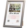 3-B Cornice portafoto Mori - grigio acciaio - 20 x 30 cm - Cornice in legno, cornice portafoto con vetro acrilico