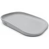Kindsgard Fasciatoio per pannolini Skifte, in morbido poliuretano, con bordo rialzato, lavabile, igienico, senza sostanze nocive, 68,5 x 48 cm, per fasciatoio, comò, lavatrice o pavimento (grigio)