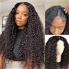 CLASSINE parrucca donna capelli veri umani v part wig human hair water wave upgrade u part parrucca capelli glueless full head clip in half wigs human hair 16 Inch
