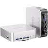 GEEKOM A9 Max AI Mini PC con AMD Ryzen AI 9 HX 370 (80 TOPS) | Radeon 890M, 32GB RAM DDR5 e 2TB SSD,Mini PC da Gaming con Windows 11 Pro/WiFi 7 e BT 5.4/Supporto 8K (HDMI 2.1/USB4/DP1.4)/Dual LAN 2.5G
