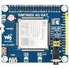 Waveshare 4G/3G/2G/GSM/GPRS/GNSS HAT for Raspberry Pi Jetson Nano Based on SIM7600G-H Supports LTE CAT4 up to 150Mbps for Downlink Data Transfer The Global Version Positioning Module
