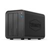 TERRAMASTER F2-425 2-Bay NAS Storage -Intel x86 Quad-Core CPU, 4GB RAM, 2.5GbE LAN, Network Attached Storage Multimedia Server per Utenti Domestici (Diskless)