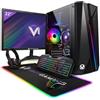 Vibox I-28 PC Gaming Fisso Completo - 22 Monitor - Ryzen 3 3200G 4,0GHz - Radeon Vega 8 - 16GB RAM - 500GB NVMe M.2 SSD - Windows 11 - WiFi